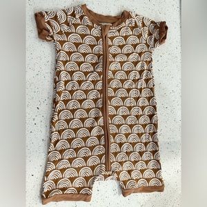 Little Sleepies Rust Rainbows 12-18 Shorite